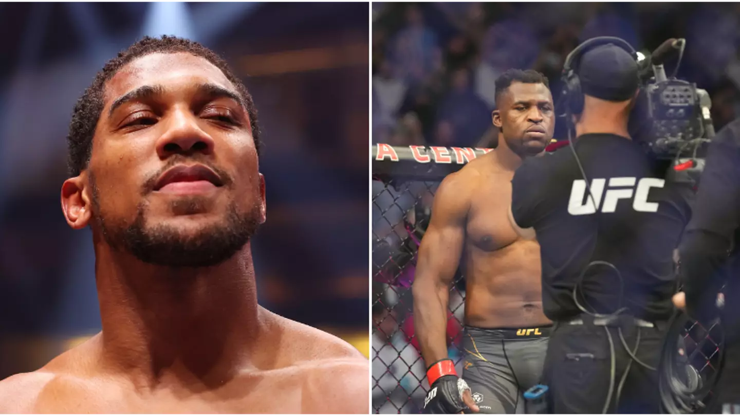 Former UFC champion claims Anthony Joshua would beat Francis Ngannou in MMA match