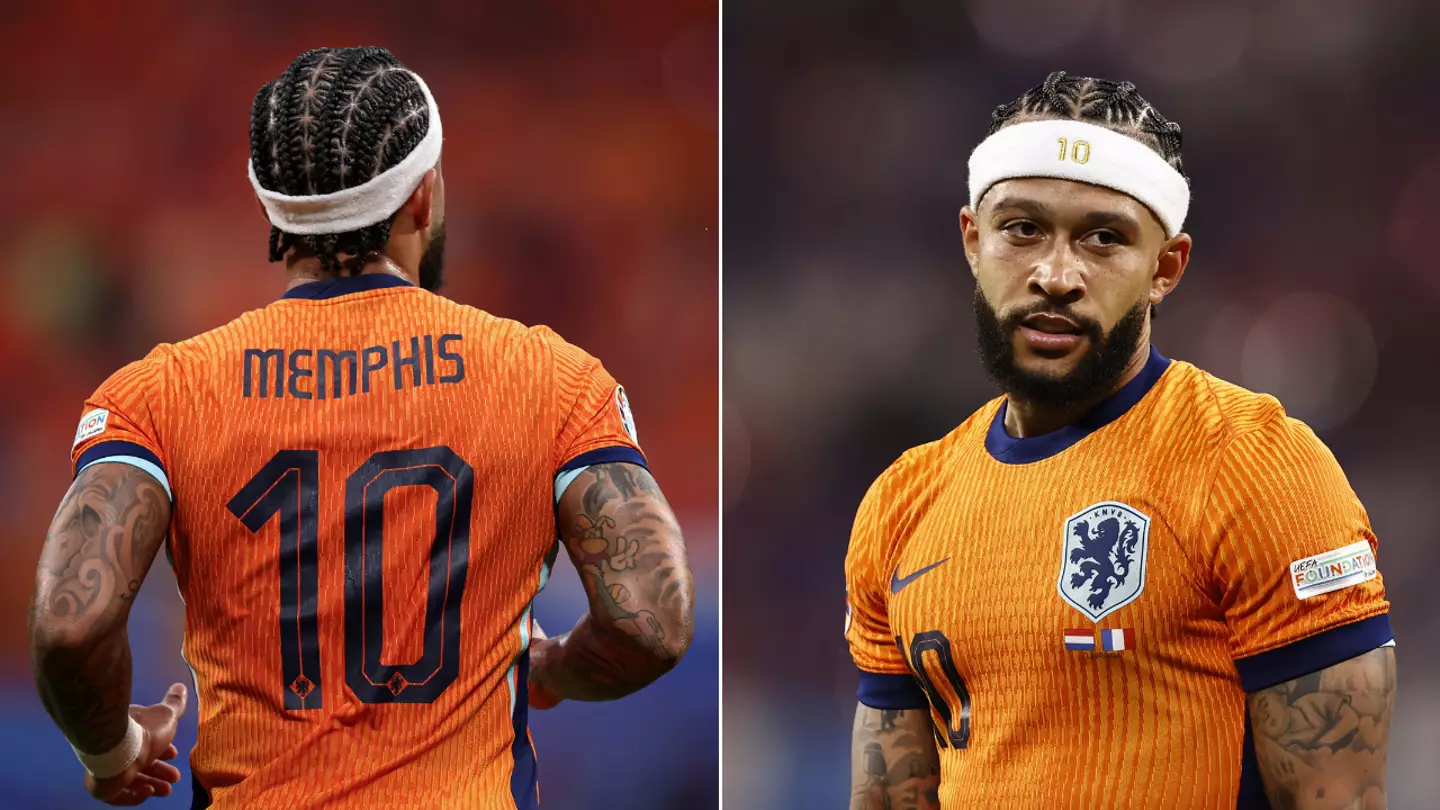 Why Memphis Depay doesn't wear his surname on shirt for Netherlands at Euro 2024