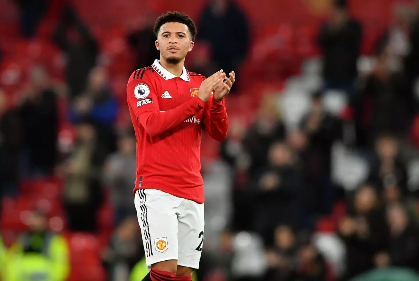 Sancho has a new role at Old Trafford. (Image