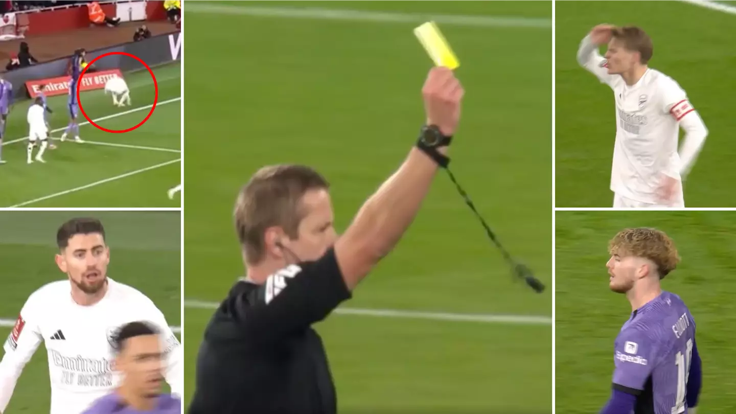 Arsenal vs Liverpool 'dissent' comparison video calls referee John Brooks' performance into question