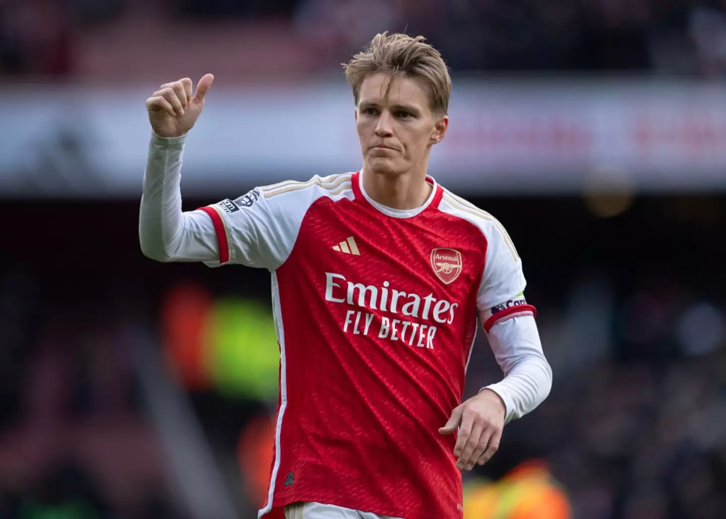 Martin Odegaard played an integral role for Arsenal in 2023/24.