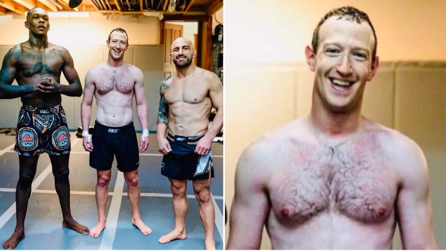 Mark Zuckerberg looks in insane shape as he trains with UFC champions ahead of Elon Musk fight