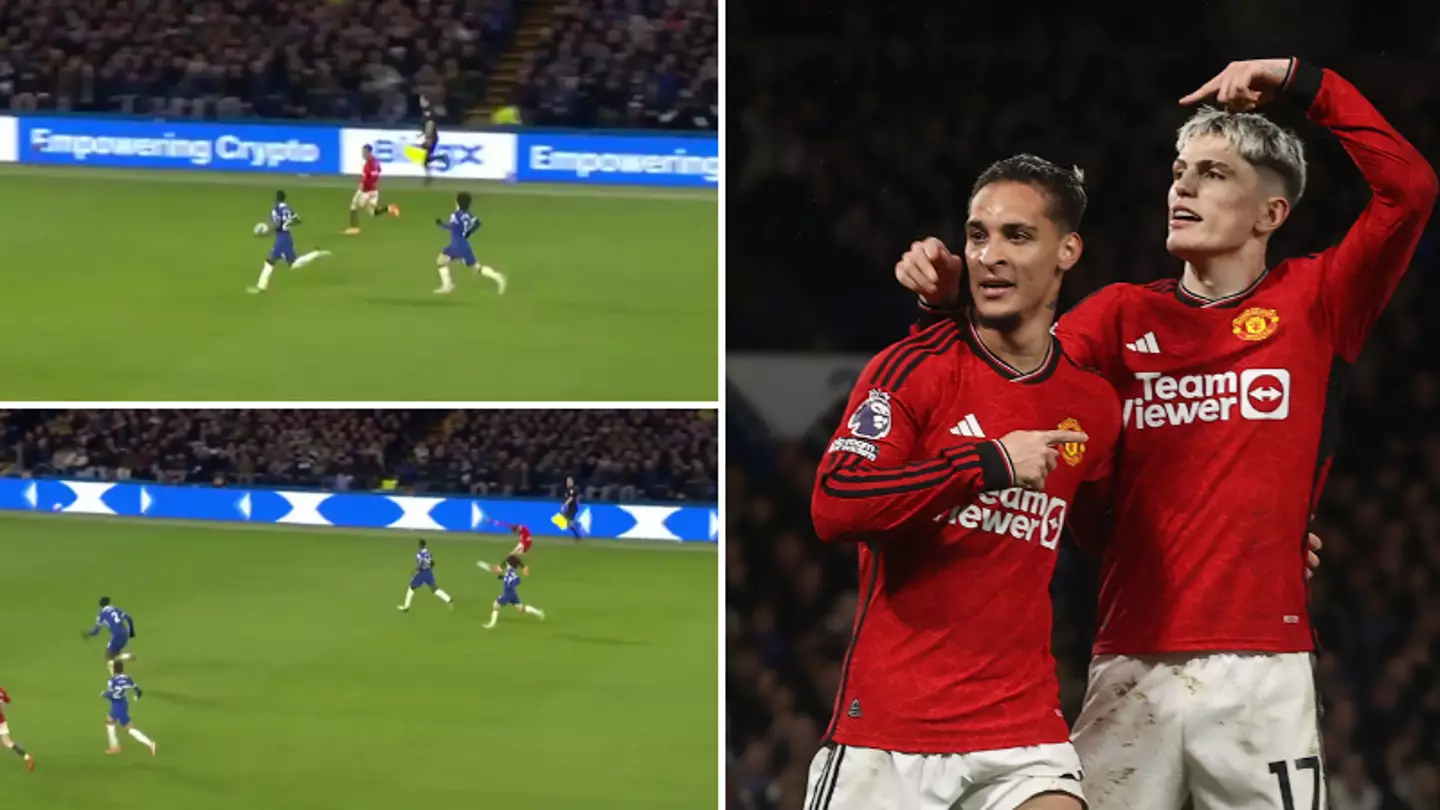 Antony assist labelled 'pass of the season' during Man Utd's dramatic defeat to Chelsea