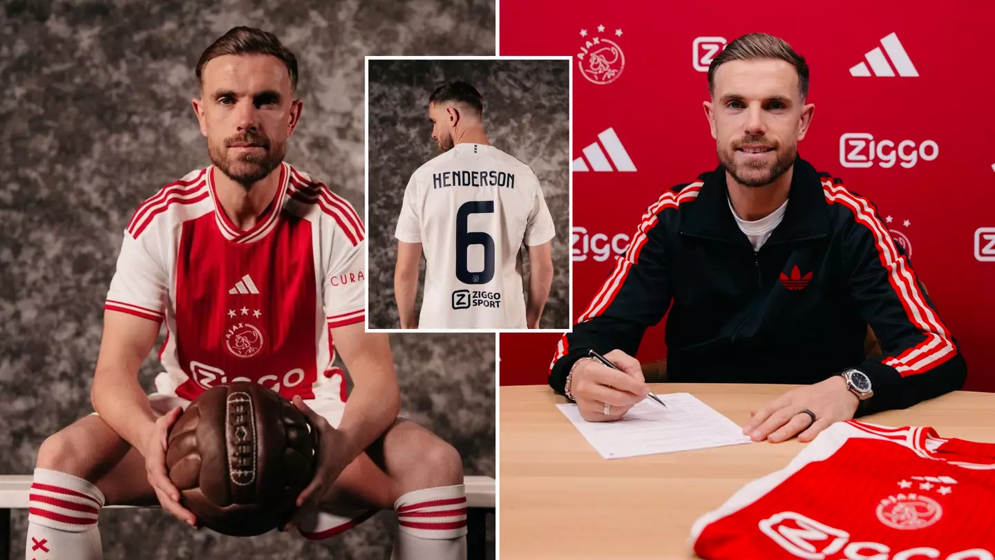 Jordan Henderson smashes Ajax record within hours of signing his contract with the club
