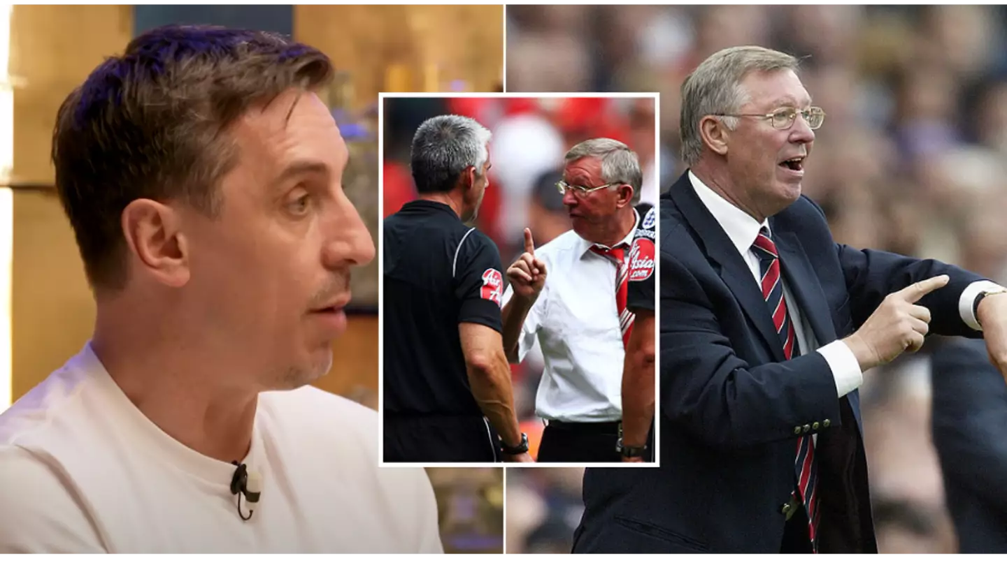 Gary Neville reveals secret tactic Sir Alex Ferguson used to intimidate referees while Man Utd boss
