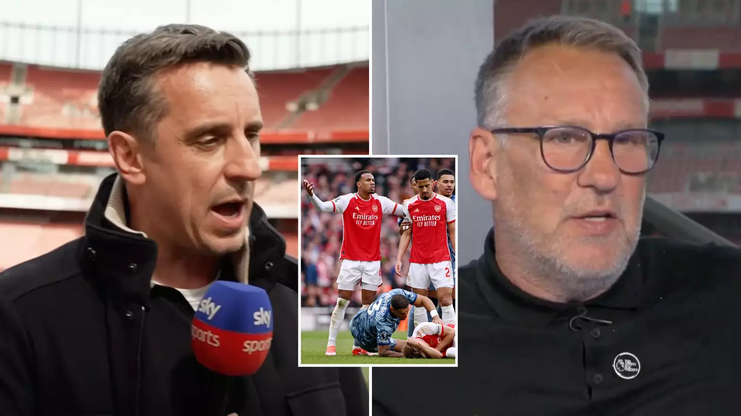 Gary Neville and Paul Merson agree on 'problem' player for Arsenal who is costing them games