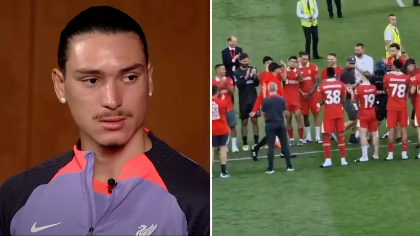 Darwin Nunez breaks silence after being called out for 'not clapping' Jurgen Klopp during Liverpool tribute
