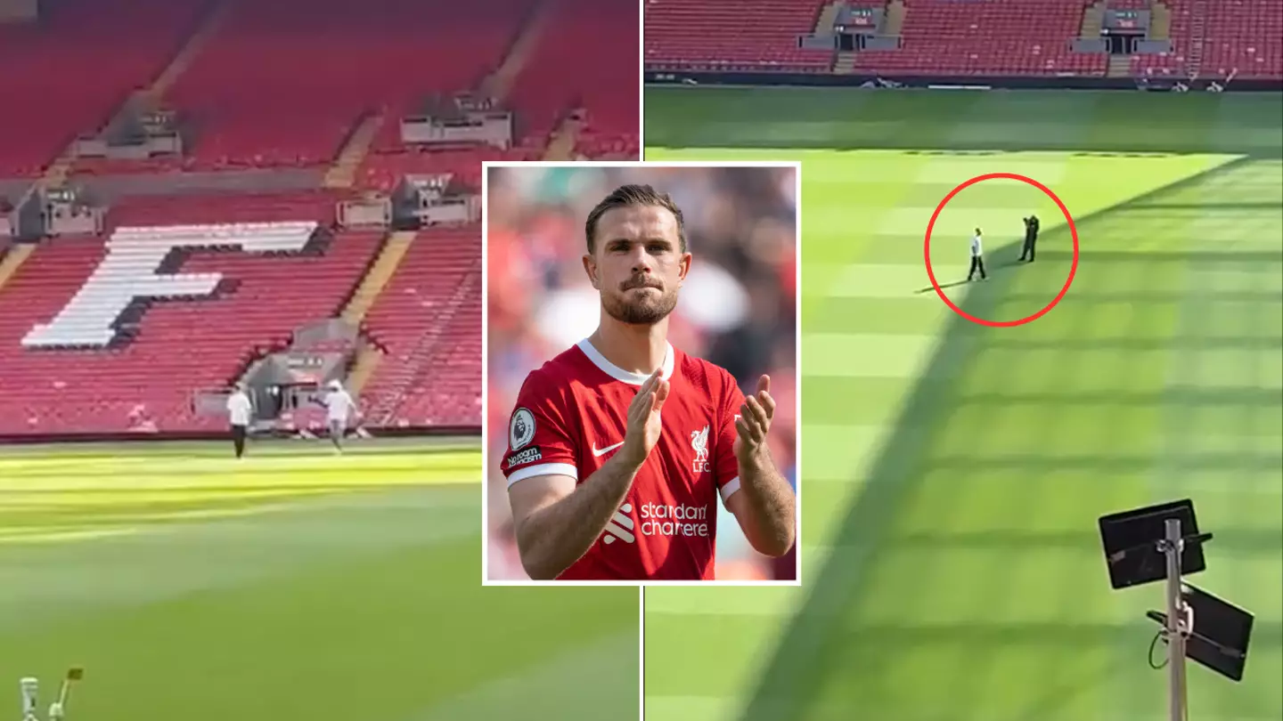 Jordan Henderson spotted filming Liverpool 'goodbye video' ahead of move to Saudi Pro League