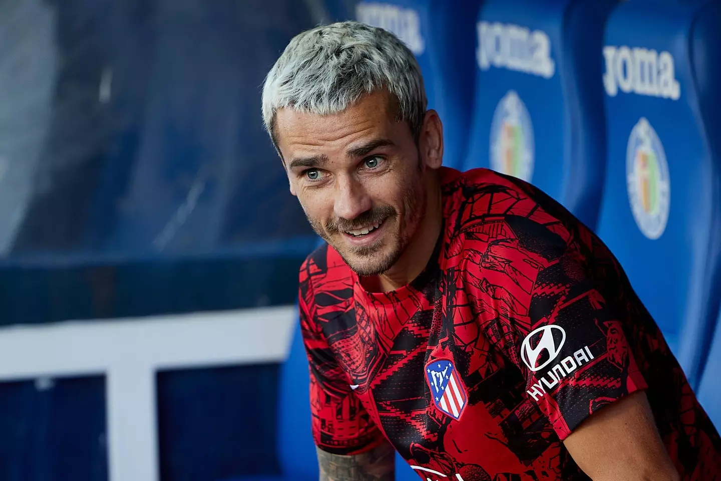 Griezmann may have to get used to the bench this season. Image: Alamy