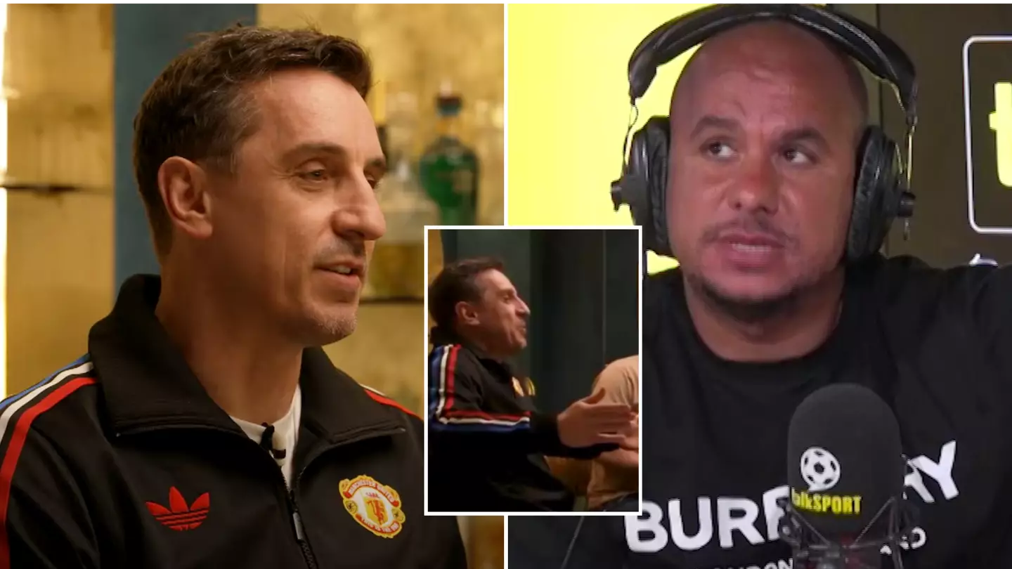 Gary Neville calls out Gabriel Agbonlahor for 'shouting his mouth off'