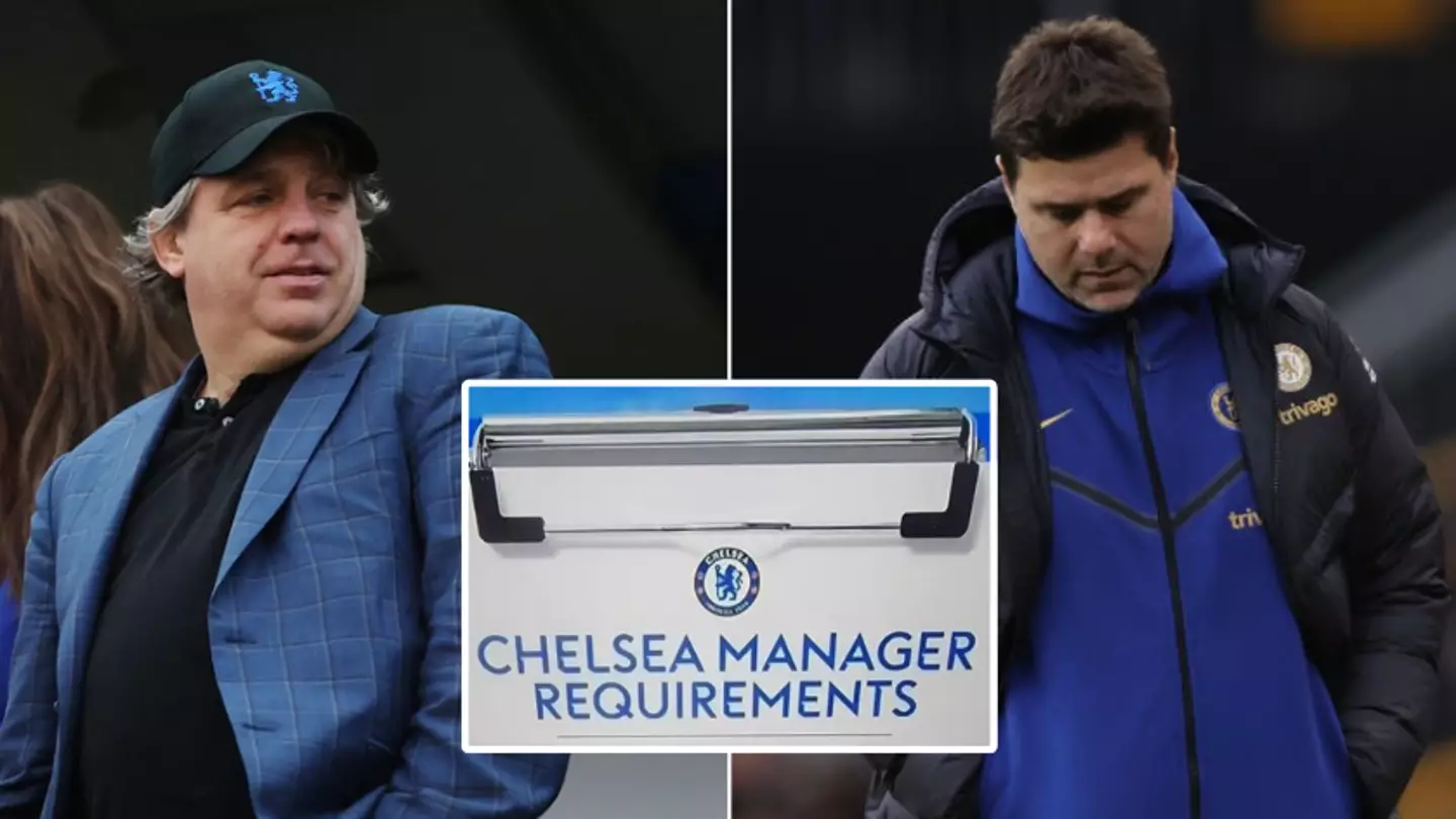 Fans left baffled after Chelsea's list of requirements for a new manager emerges