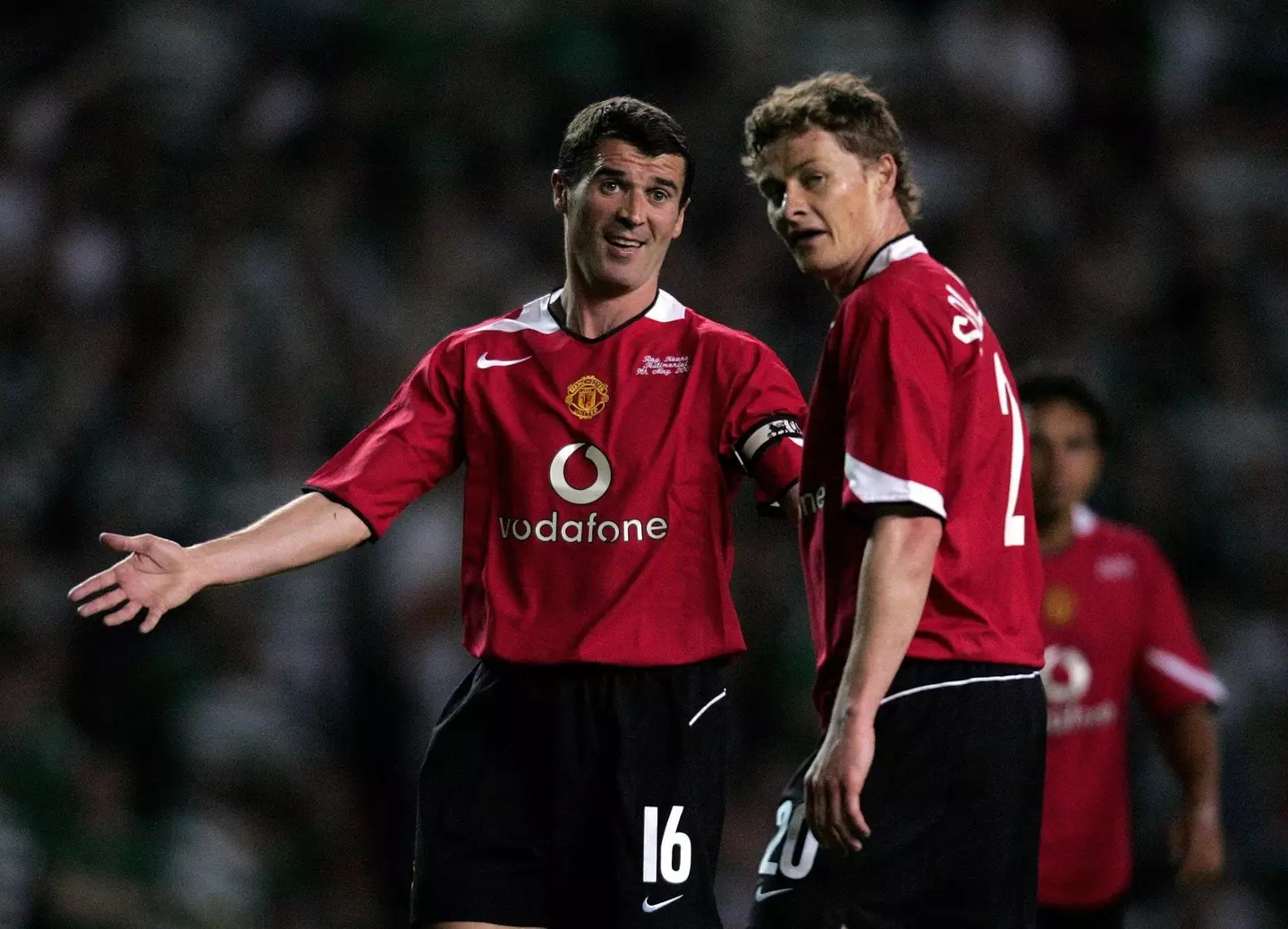 Keane and Solskjaer were vital to United's success in the late 90s and early 2000s. (Image