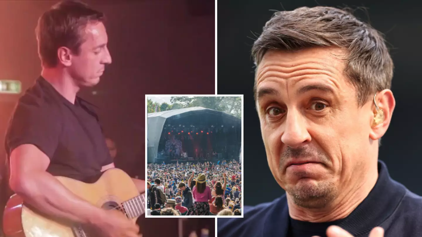 'Leaked' festival poster claims Gary Neville is set to make DJ debut alongside Manchester icon
