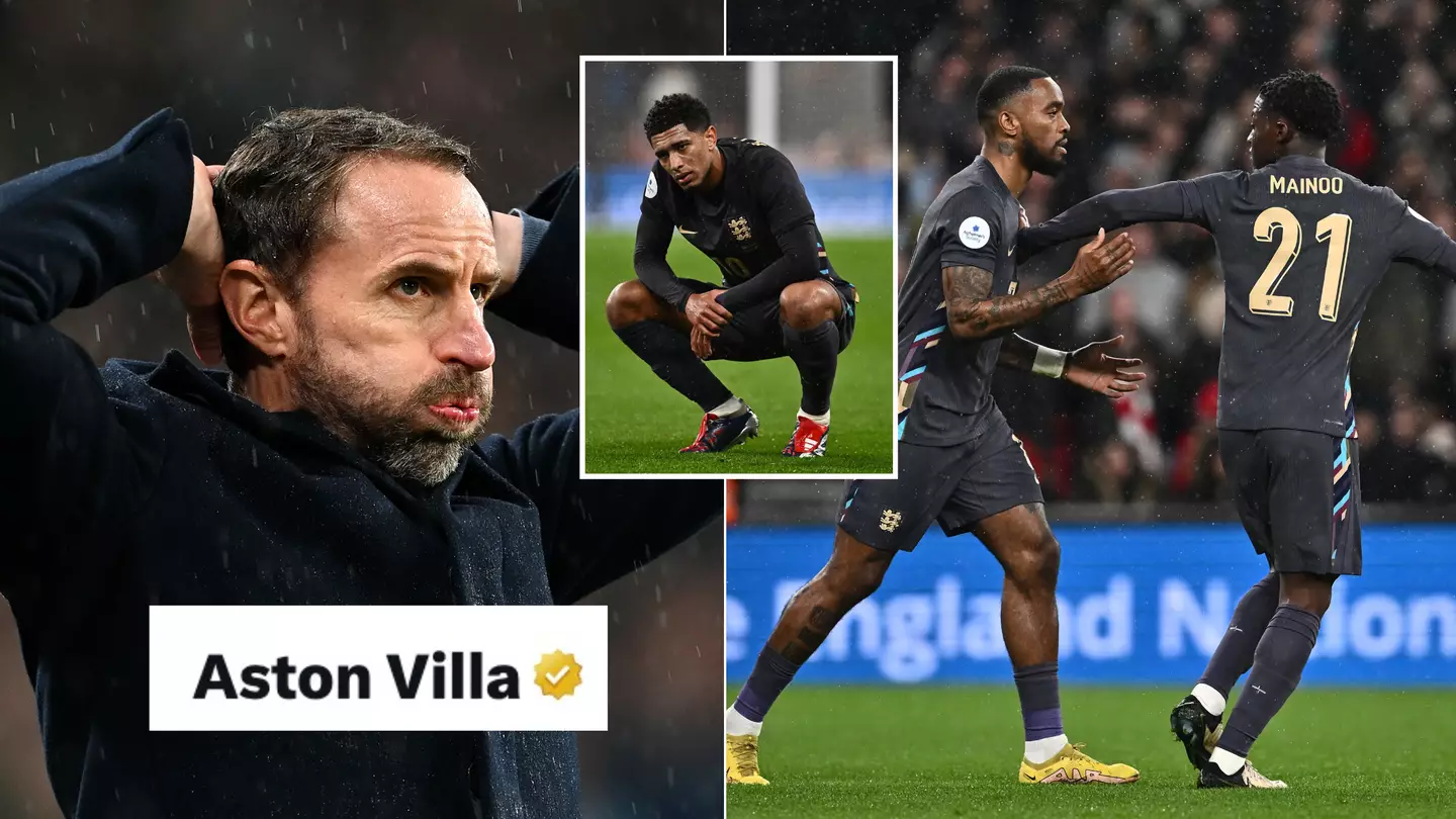 Fans genuinely can't believe what Aston Villa tweeted during England vs Belgium 