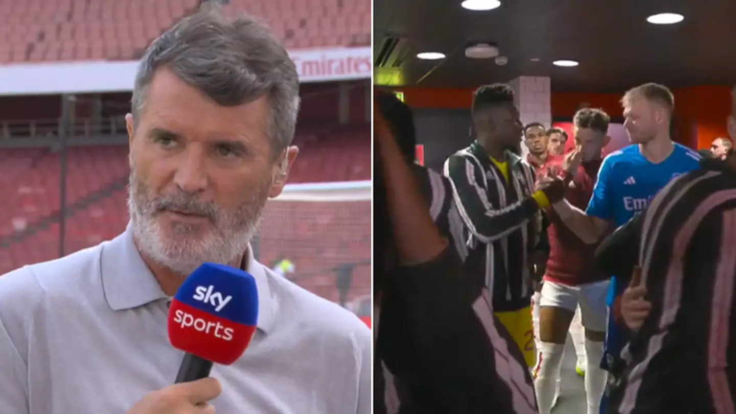 Roy Keane launches fury at what he saw in the tunnel ahead of Arsenal vs Man Utd