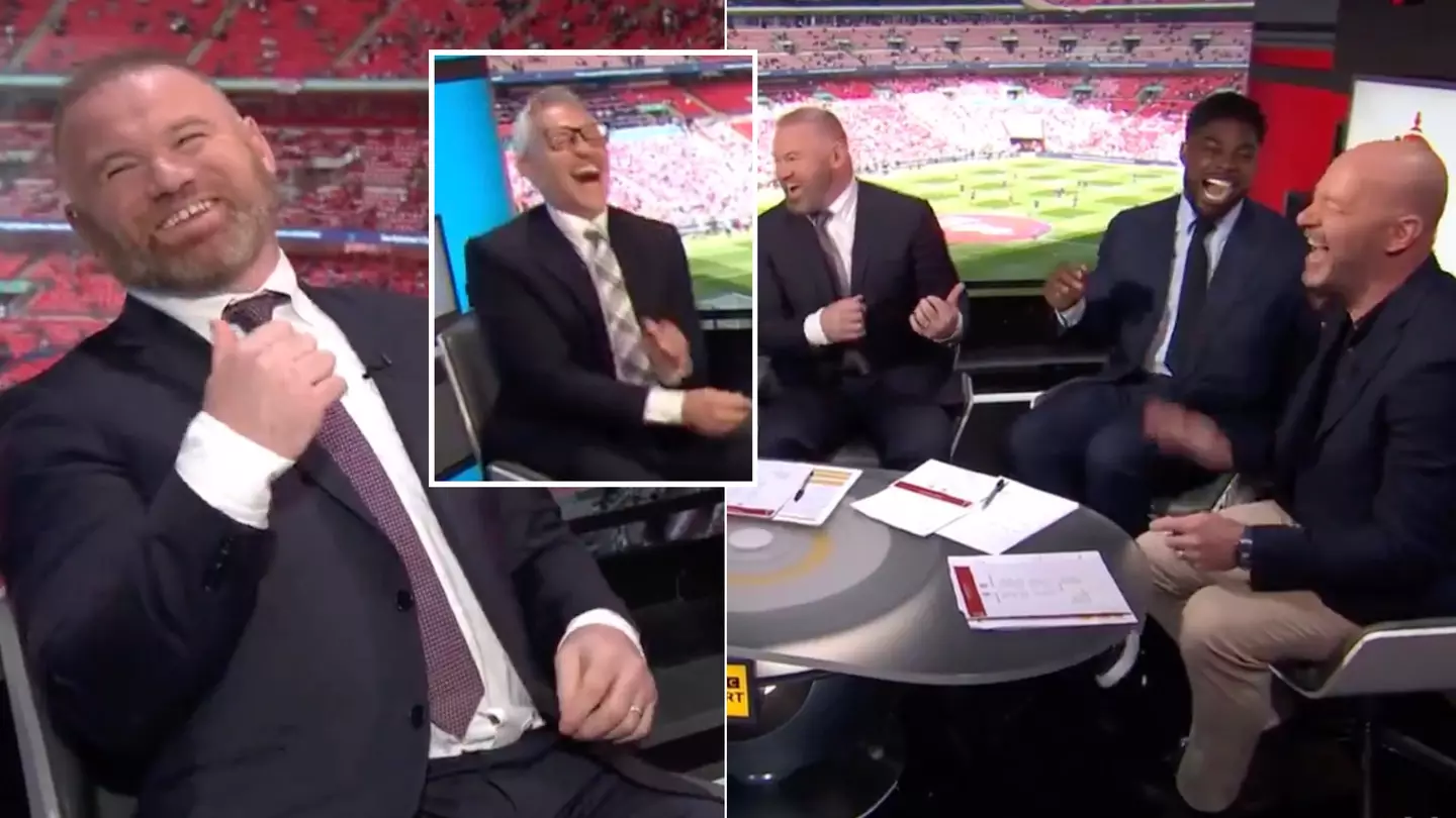 BBC studio in stitches after Wayne Rooney tells story about the time he bumped into Micah Richards at restaurant