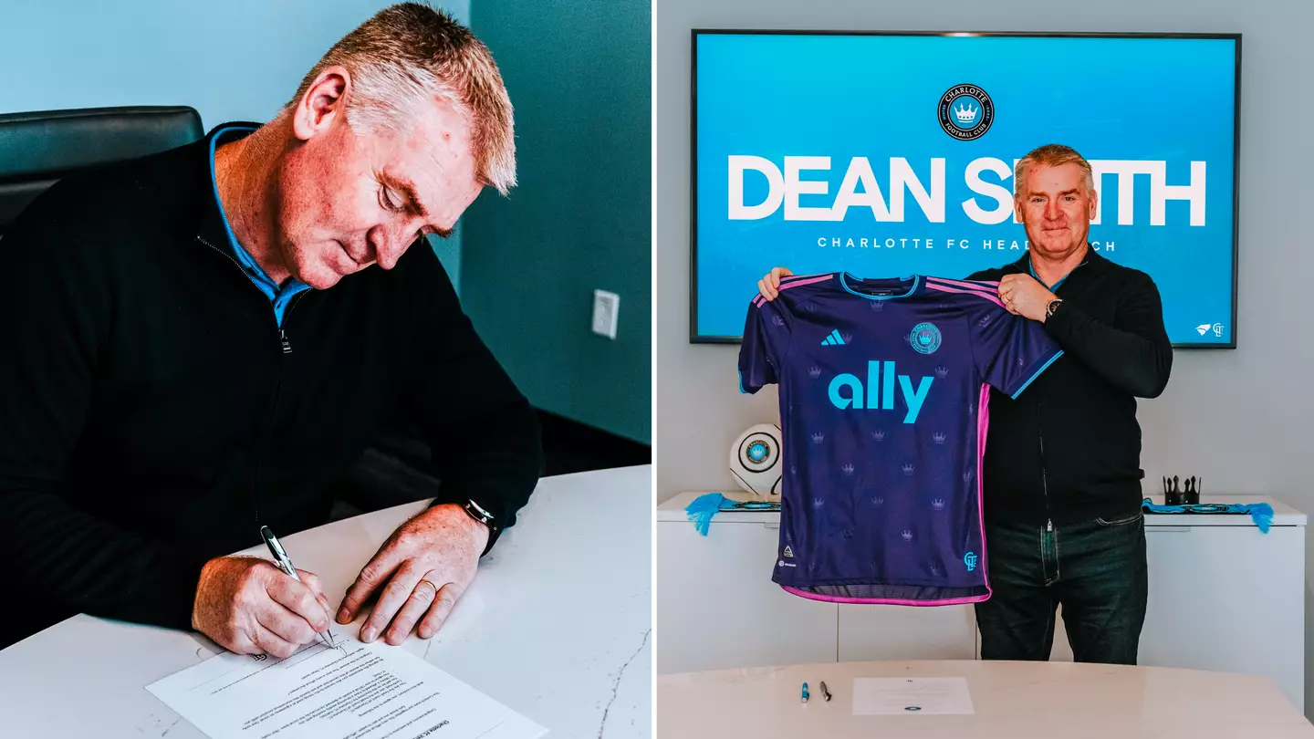 Fans have zoomed in on Dean Smith’s contract with Charlotte FC and found a very interesting detail