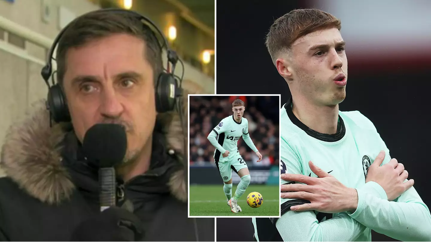 Gary Neville's comments about 'mad' Cole Palmer signing resurface after Chelsea star's brace vs Luton