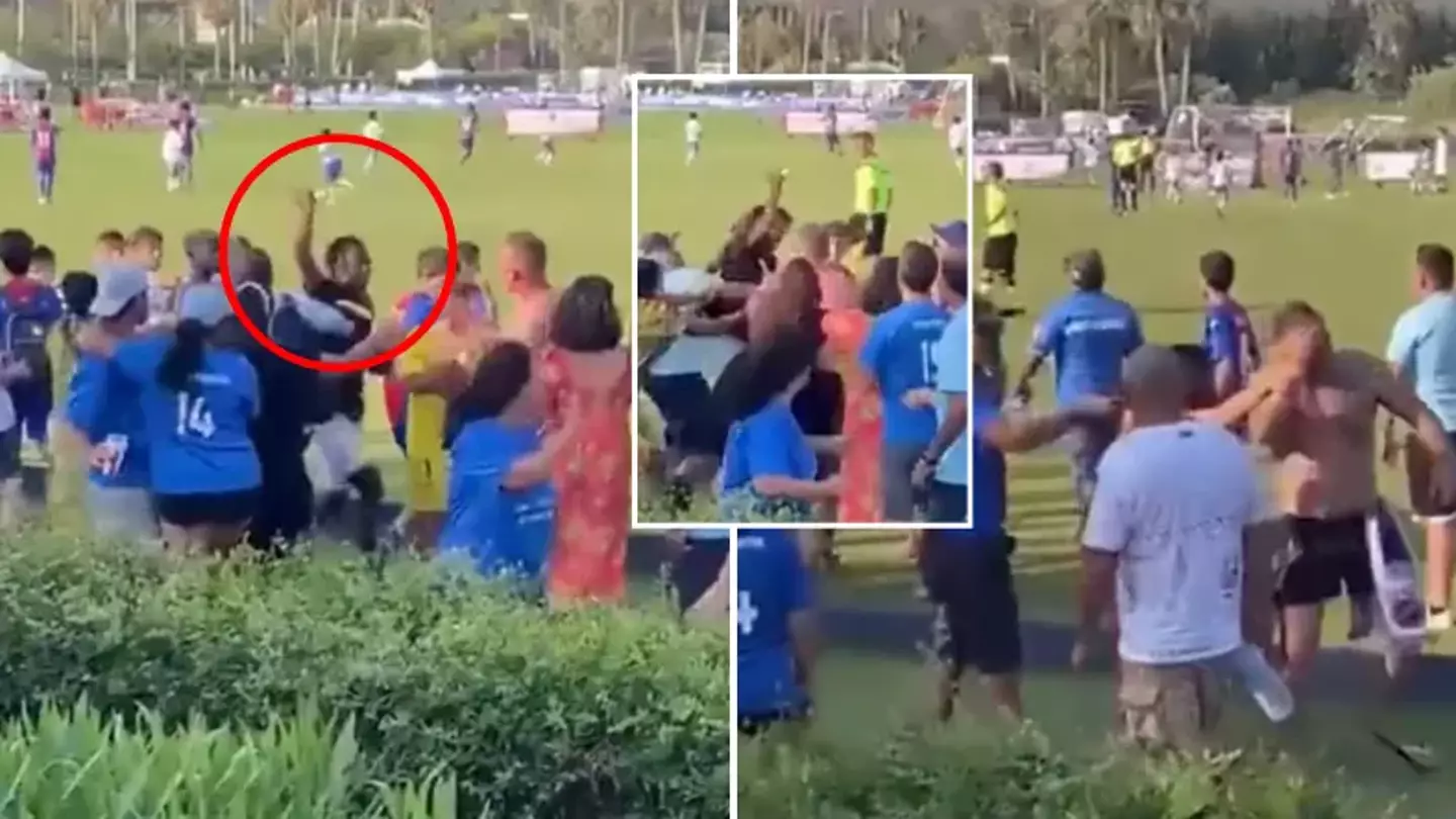 Dad tries to stab another spectator during kid's football tournament