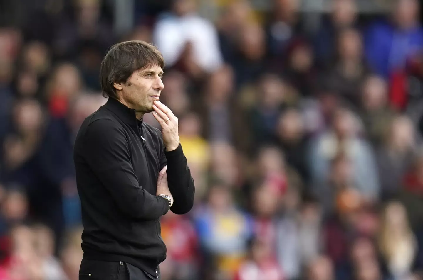 Conte tried drastic measures to help his side's form. Image: Alamy