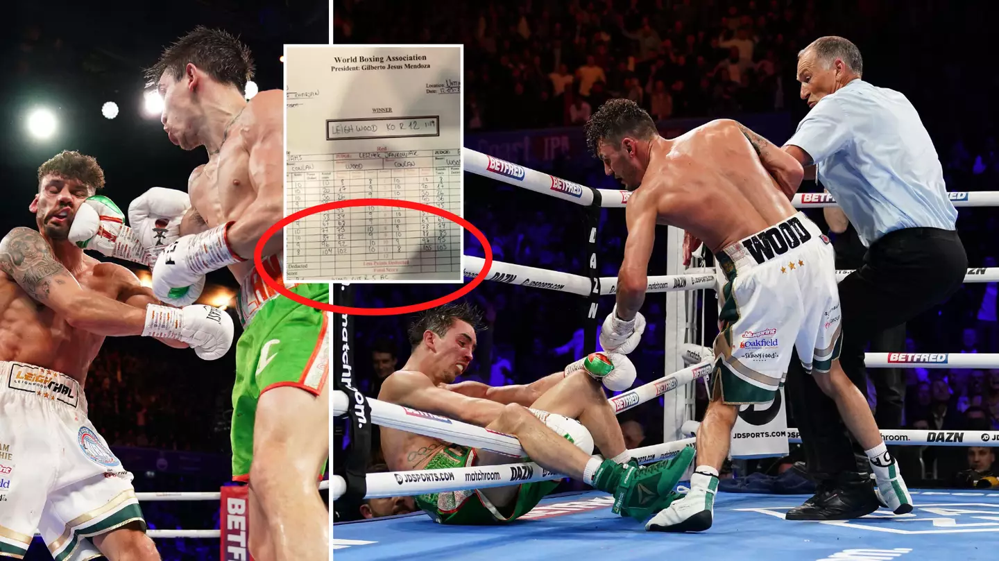 Judges' Scorecards For Leigh Wood Vs. Michael Conlan At The Time Of The Stoppage Revealed