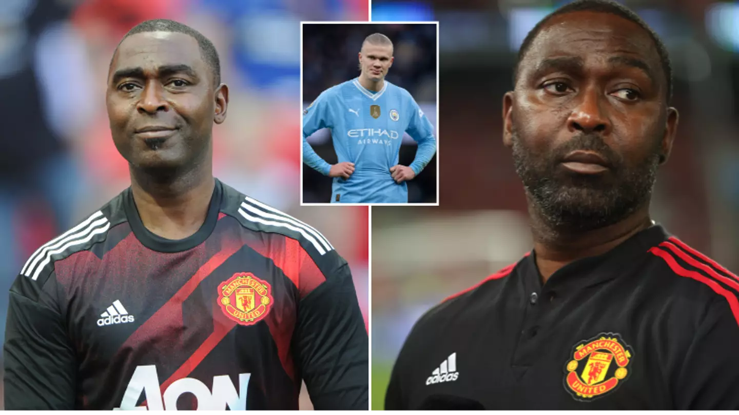 Andy Cole snubs Harry Kane and Erling Haaland when naming top three strikers in world football