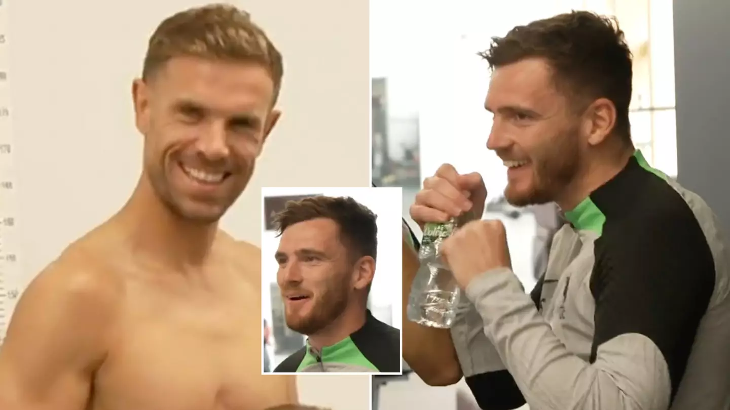 "What a body..." - Andy Robertson blown away by Liverpool captain Jordan Henderson's ripped physique