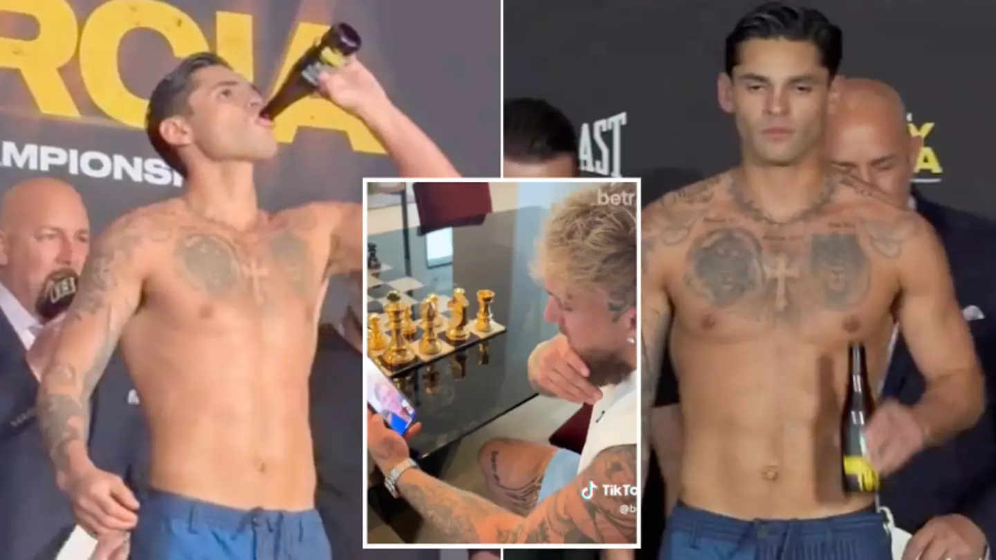 Ryan Garcia reveals what he really drank at weigh-in during FaceTime with Jake Paul and it changes everything