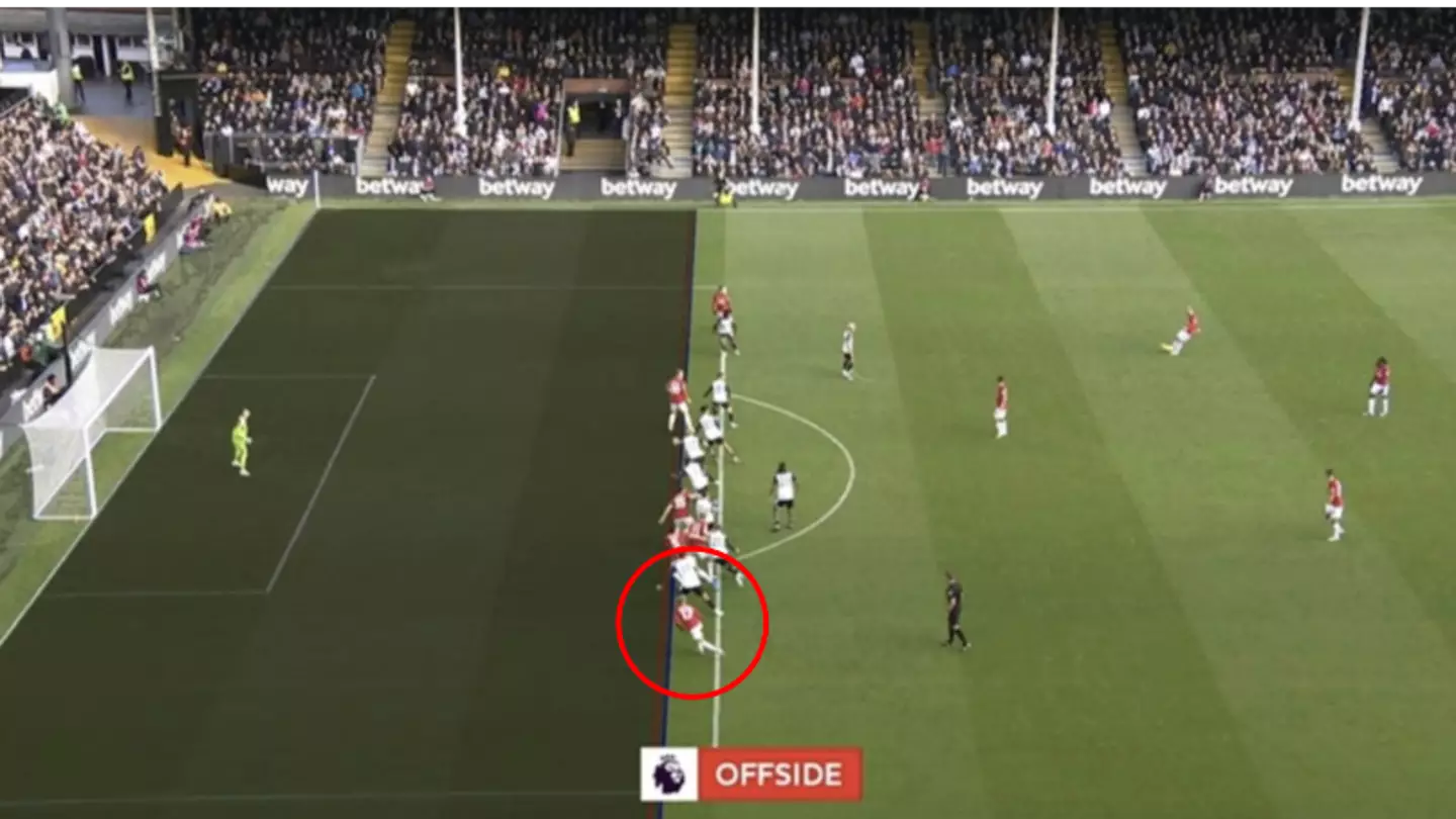 Man United goal controversially ruled out by VAR for 'subjective offside', fans speechless