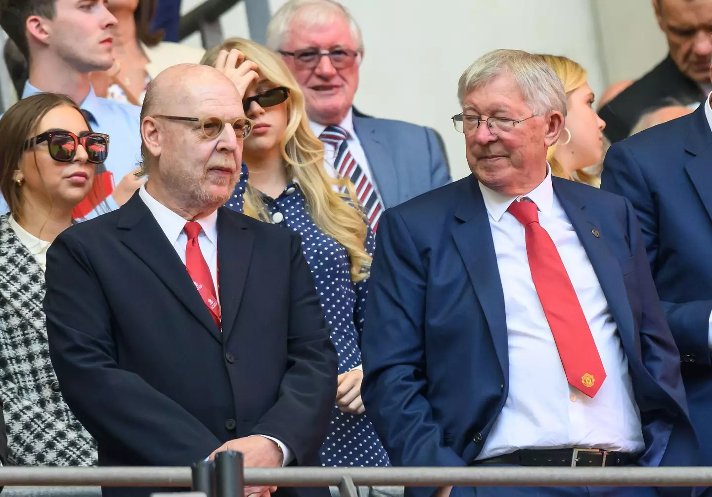 Avram Glazer was in attendance at the FA Cup final. Image: Alamy