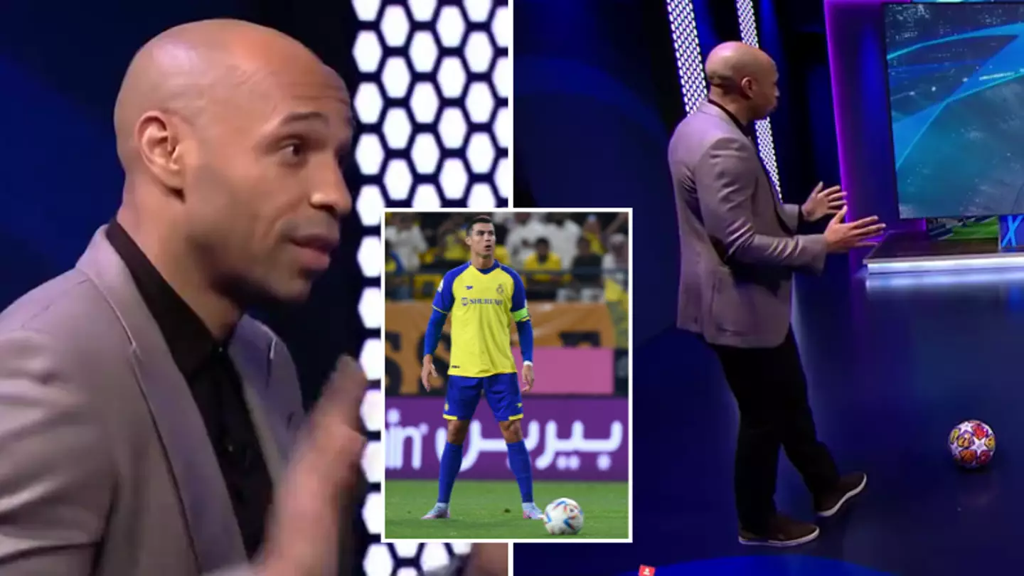 Thierry Henry names one Cristiano Ronaldo skill he could never master during fascinating CBS segment 