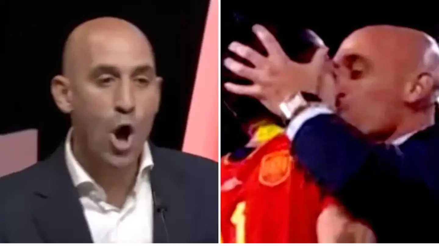 Luis Rubiales remarkably defends Jenni Hermoso kiss amid refusal to step down as Spanish FA president