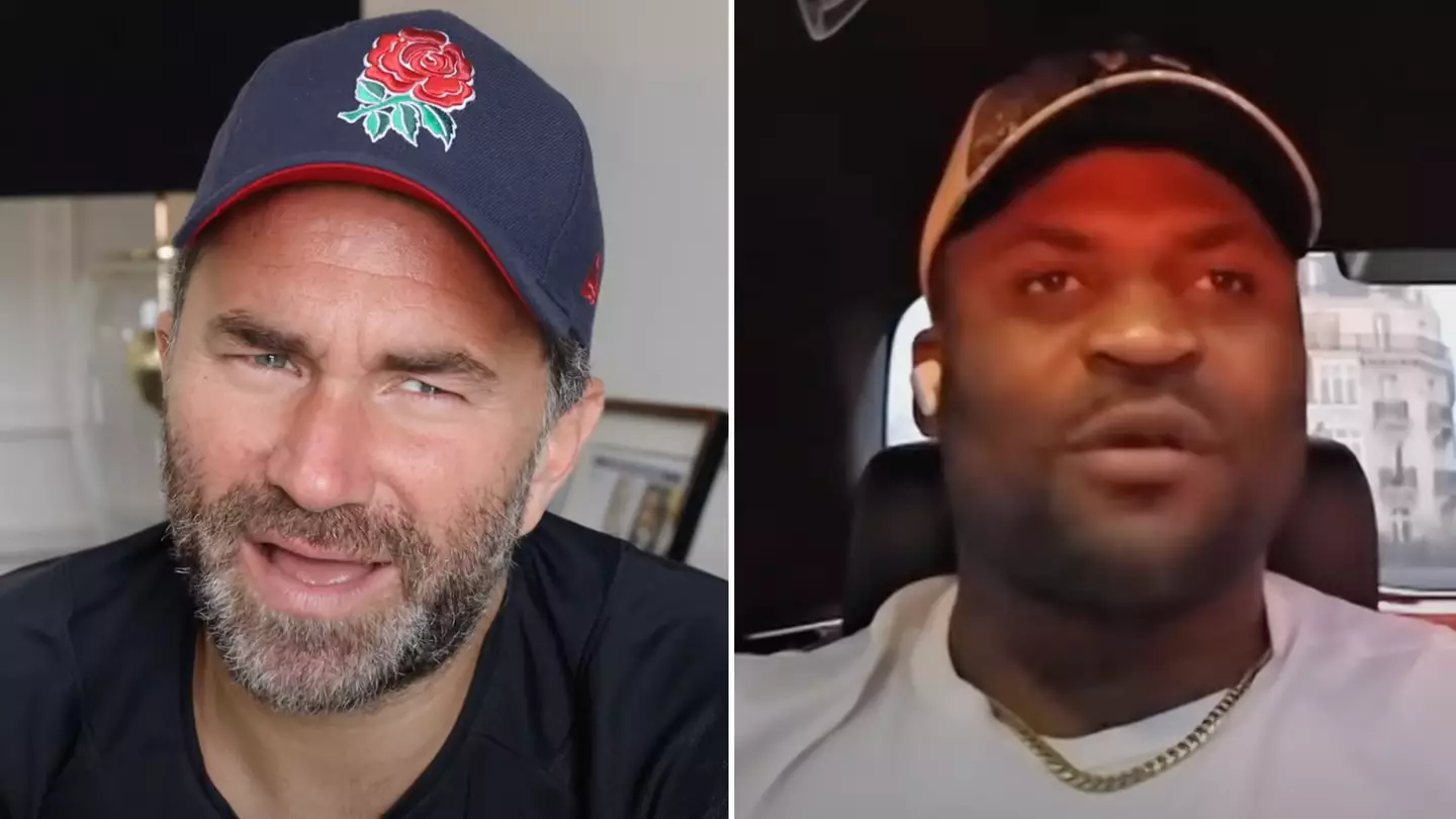 Eddie Hearn responds to Francis Ngannou claiming he was 'tricked' ahead of Anthony Joshua fight