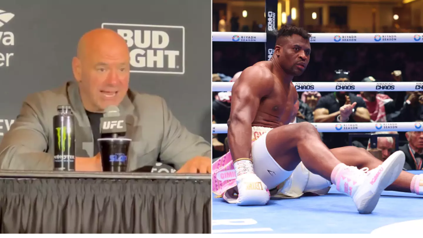 Dana White sends brutal dig to Francis Ngannou following devastating knock-out defeat