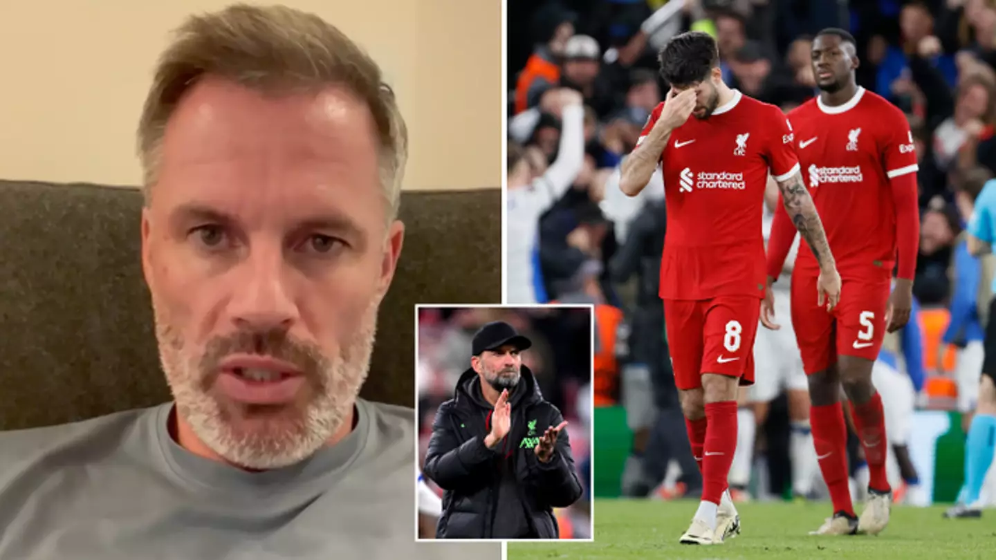 Jamie Carragher picks out ‘the only consolation’ for Liverpool after dismal defeat by Atalanta