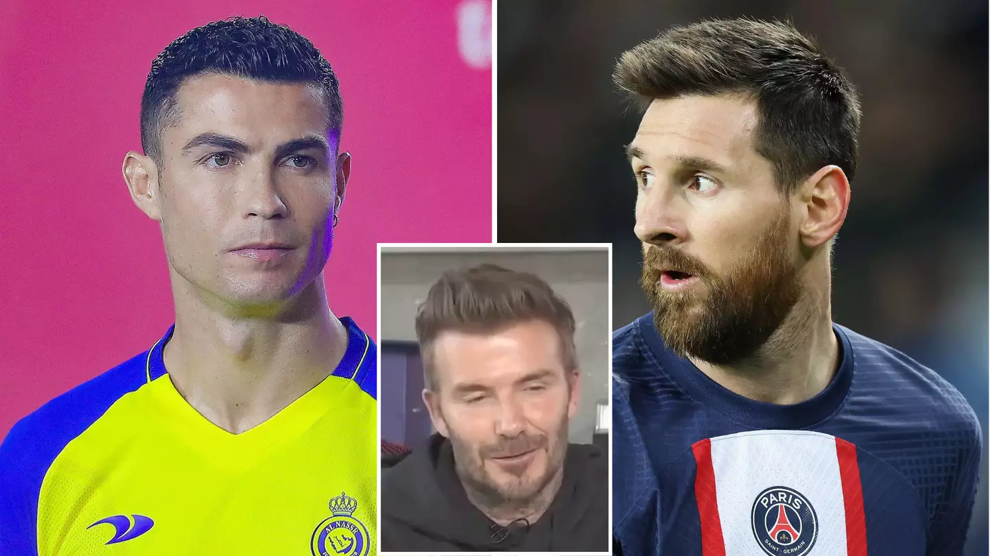 David Beckham snubs Cristiano Ronaldo for Lionel Messi as the player he enjoys watching the most
