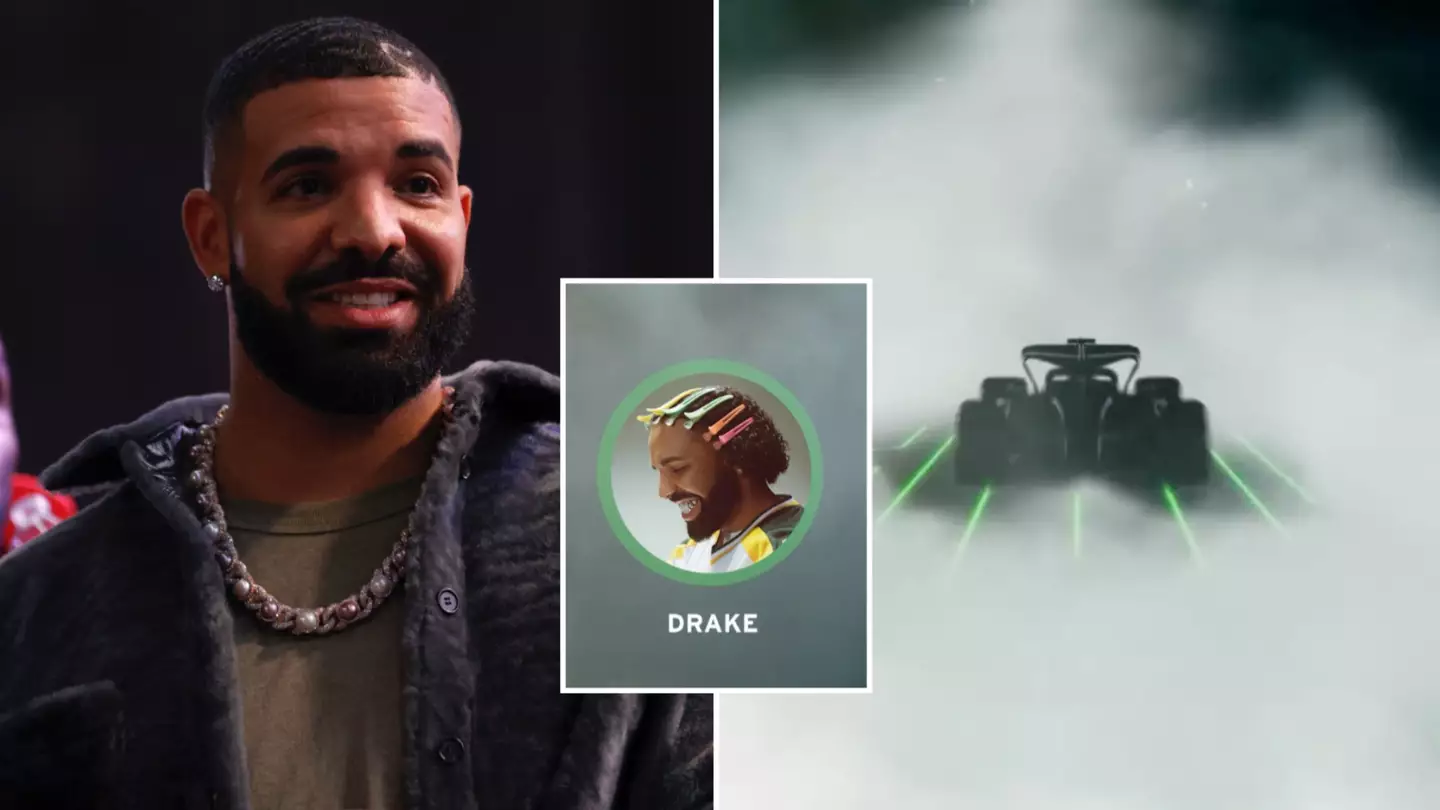 Drake stars in F1 team launch as fans mock ‘worst name in history’