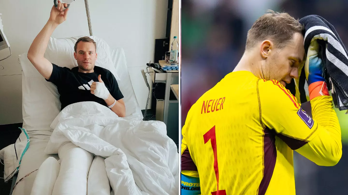 Manuel Neuer is out for the season after breaking his leg on holiday