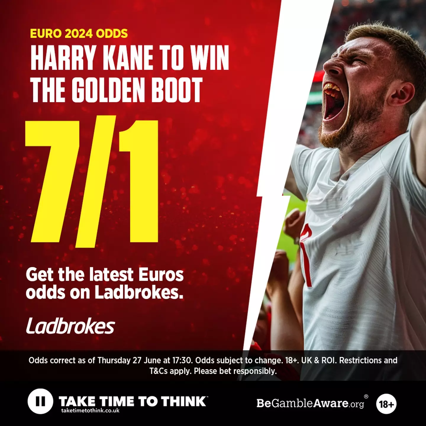 Kane Golden Boot Odds