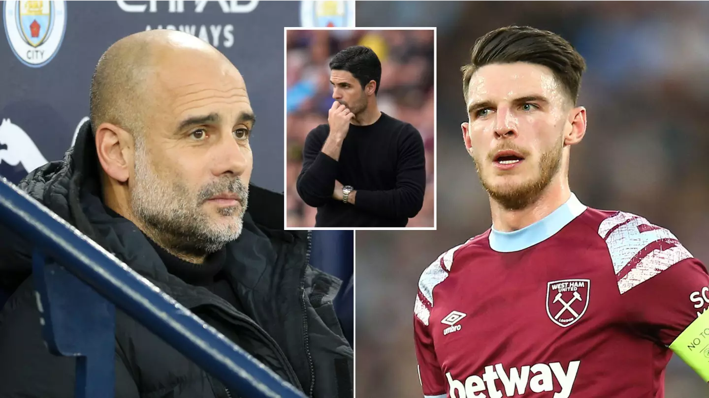 Pep Guardiola 'has held talks with Declan Rice over transfer' as Arsenal chances rated