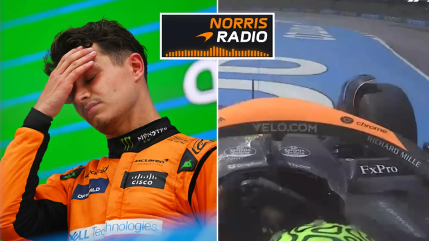 Lando Norris' X-rated team radio message after Spanish GP has got F1 fans talking