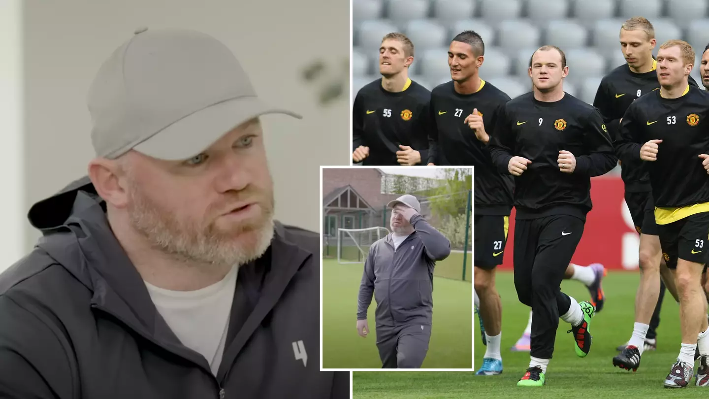 Man Utd player injured Wayne Rooney in training days after he handed in a transfer request