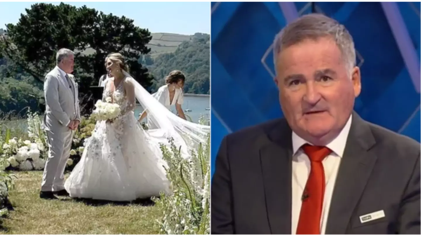 Former Sky Sports presenter Richard Keys has married his daughter’s friend Lucie Rose