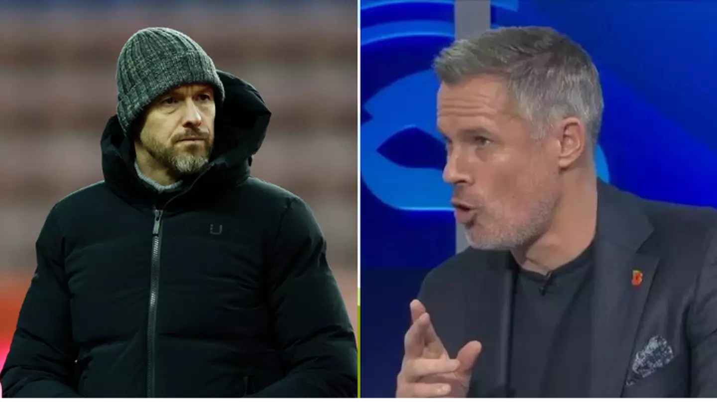 Jamie Carragher names the 'red flag' that could cost Erik ten Hag his job at Man Utd