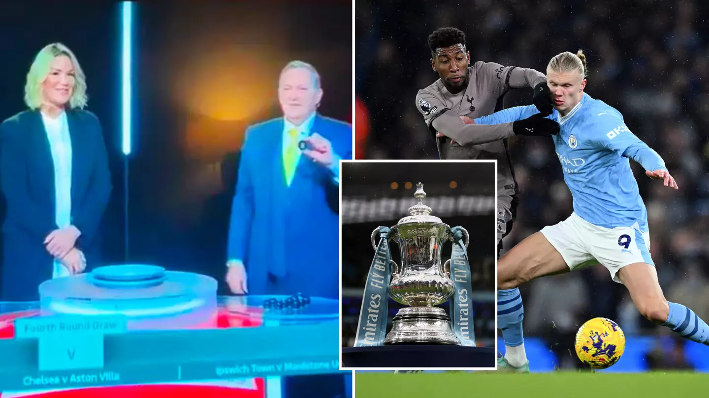Tottenham fans have joked former player 'rigged' the FA Cup fourth round draw