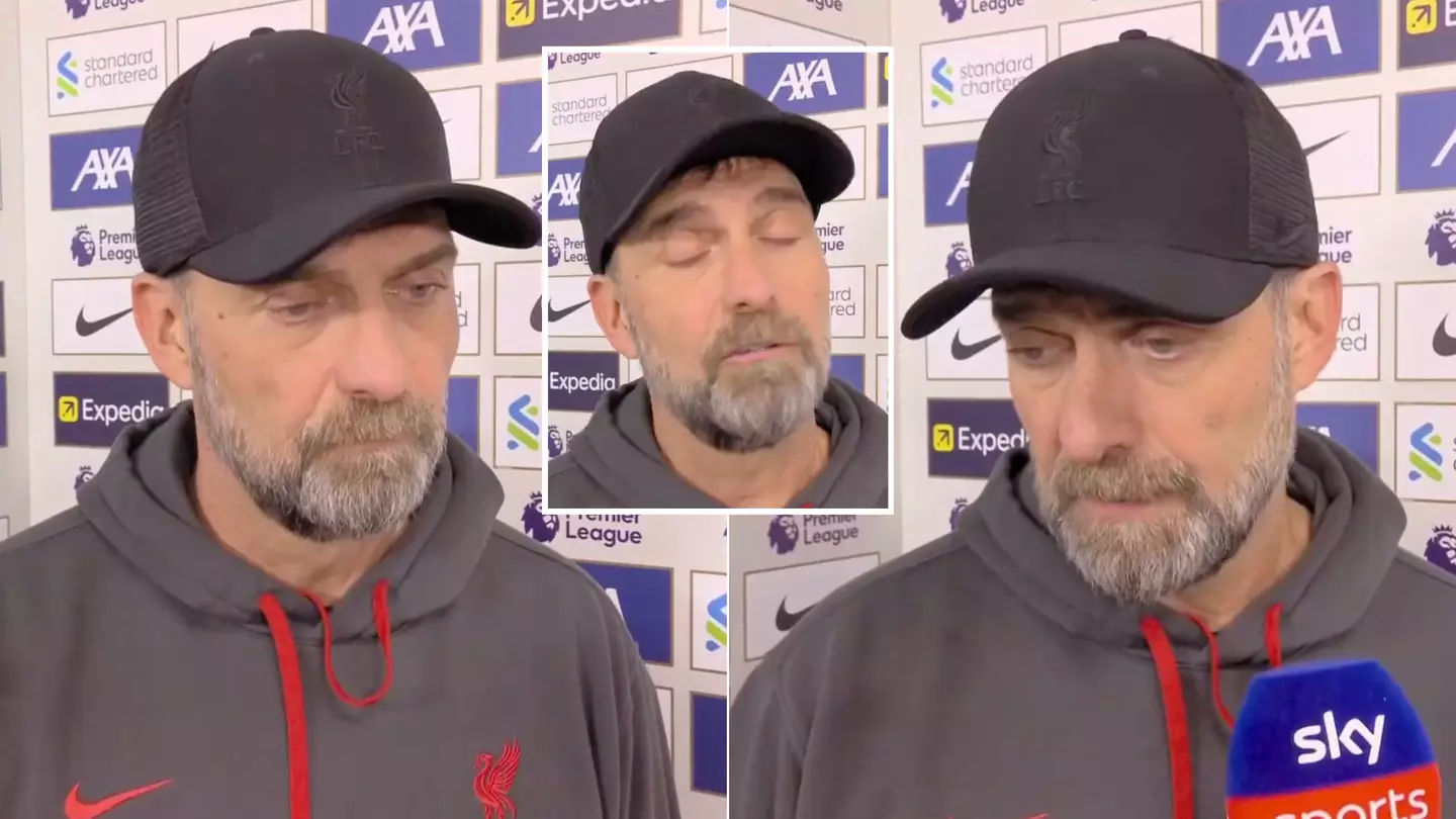 Fans all say the same thing about Jurgen Klopp's brutally honest interview after Liverpool defeat