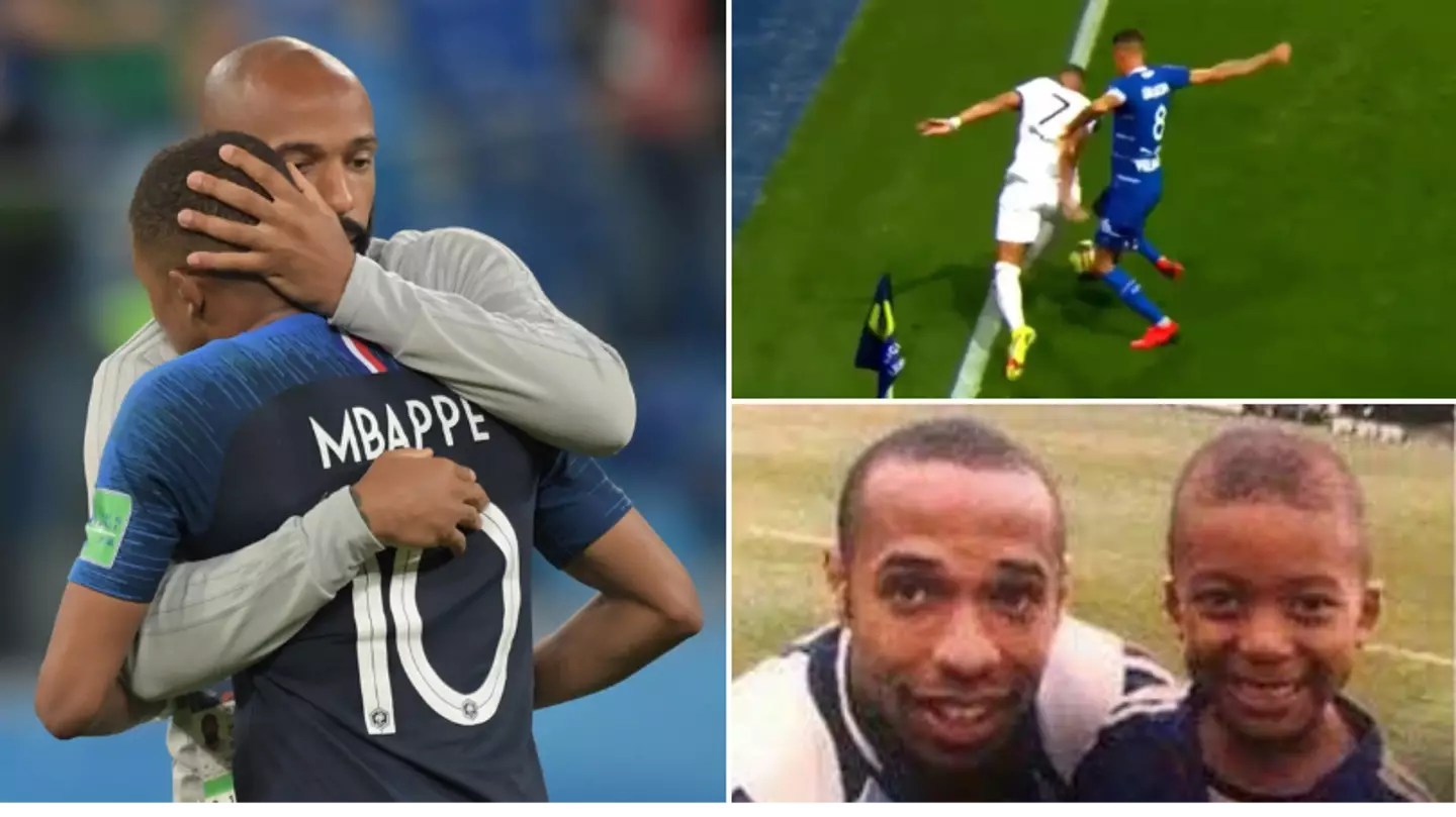 Fans think Kylian Mbappe is 'meant to be' at Arsenal after Thierry Henry video emerges