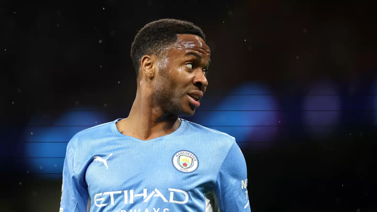 Manchester City's Raheem Sterling in action (Image: Alamy)