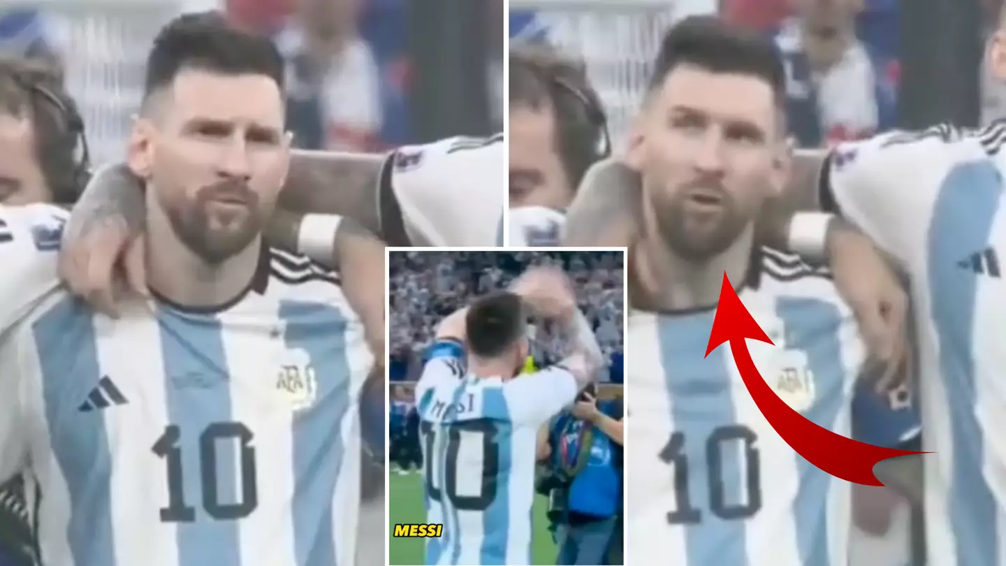 Lionel Messi's final words uttered before winning penalty for Argentina in World Cup final have been revealed
