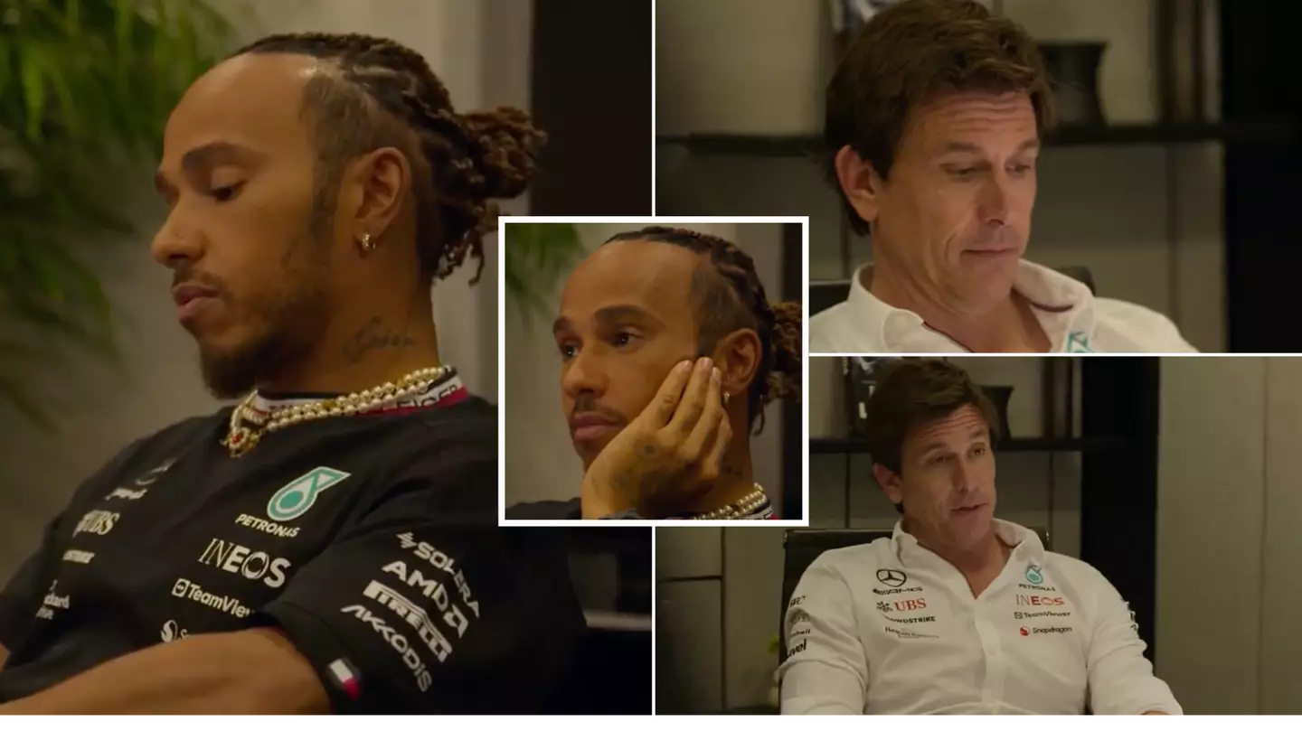 The moment Lewis Hamilton appears to make Ferrari decision captured in new Drive to Survive series